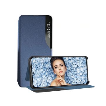 Husa Tip Carte compatibila Samsung Galaxy A05, Stand View, Dark Blue
