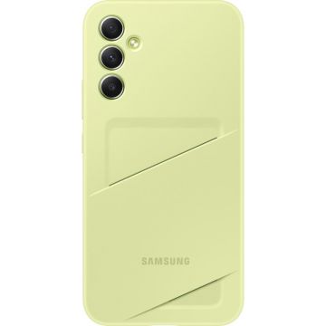 Samsung Husa de protectie Samsung Card Slot Case pentru Galaxy A34, Lime