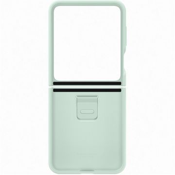 Samsung Husa de protectie Samsung Silicone Case with Ring pentru Galaxy Flip5, Ocean Green Samsung Husa de protectie Samsung Silicone Case with Ring pentru Galaxy Flip5, Ocean Green