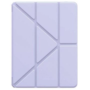 Husa Book Cover Baseus Minimalist pentru Apple iPad 10, 10.9inch (Mov)