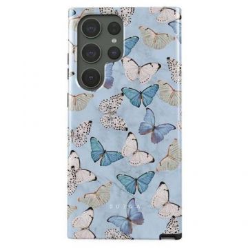 Husa Burga Dual Layer Give Me Butterflies pentru Samsung Galaxy S23 Ultra
