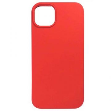 Husa de protectie Lemontti Liquid Silicon MagCharge pentru iPhone 14 Plus, Rosu