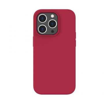 Husa de protectie Lemontti Liquid Silicon MagCharge pentru iPhone 14 Pro, Roze