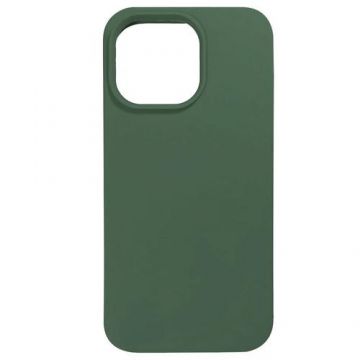 Husa de protectie Lemontti Liquid Silicon MagCharge pentru iPhone 14 Pro, Verde