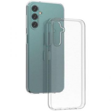 Husa de protectie Lemontti Silicon pentru Samsung Galaxy A14 5G, Transparent