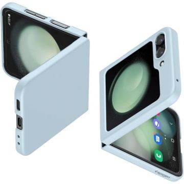 Husa de protectie telefon Air Skin compatibila cu Samsung Galaxy Z Flip5, Albastru - ES02224