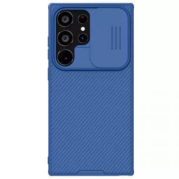 Husa de protectie telefon Camshield Pro compatibila cu Samsung Galaxy S24 Ultra, Albastru - ES02061