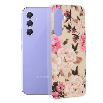Husa de protectie telefon Marble compatibila cu Samsung Galaxy A54, Mary Berry Nude - ES01874