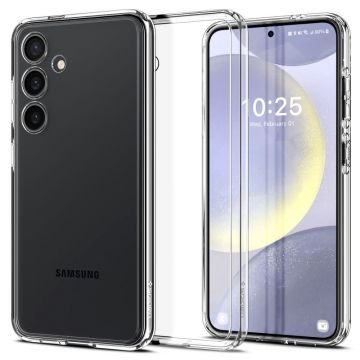 Husa de protectie telefon ultra-slim Hybrid compatibila cu Samsung Galaxy S24 Plus, Transparent - ES02323