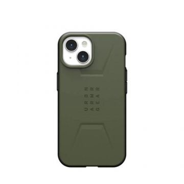 Husa de protectie UAG Civilian Magsafe pentru iPhone 15, Verde
