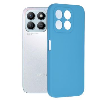 Husa de telefon compatibila Honor X8b, Tech Microfibra, Camera Extra Pro, Denim Blue