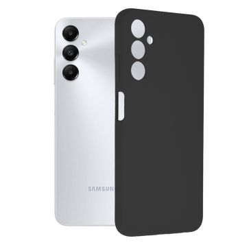 Husa de telefon compatibila Samsung Galaxy A05s, Tech Microfibra, Camera Extra Pro, Black