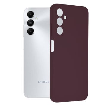 Husa de telefon compatibila Samsung Galaxy A05s, Tech Microfibra, Camera Extra Pro, Plum Violet