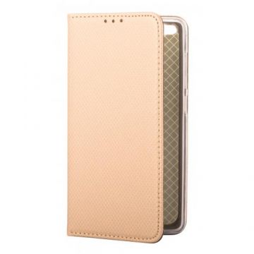 Husa pentru Huawei P20 Lite, OEM, Smart Magnet, Aurie