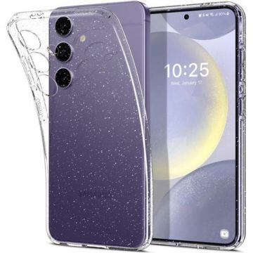 Husa pentru Samsung Galaxy S24 S921, Spigen, Liquid Crystal Glitter, Transparenta