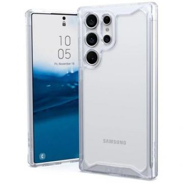 Husa UAG Plyo Series compatibila cu Samsung Galaxy S23 Ultra, Transparent