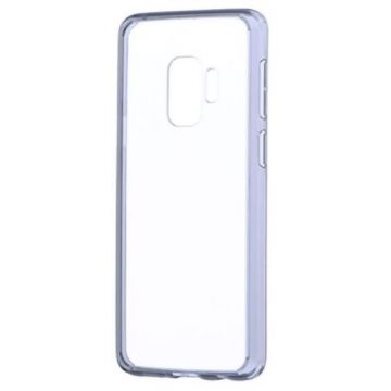 Protectie Spate Devia Drop Resistance Gun pentru Samsung Galaxy S9 (Transparent/Fumuriu)