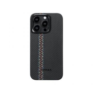 Carcasa aramida kevlar, Pitaka, ultra slim, pentru Apple iPhone 15 Pro