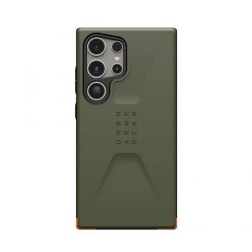 Carcasa UAG Civilian compatibila cu Samsung Galaxy S24 Ultra, Ultra Olive