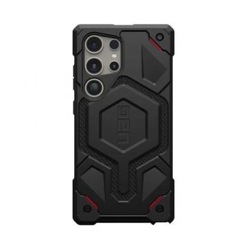 Carcasa UAG Monarch Kevlar Black compatibila cu Samsung Galaxy S24 Ultra