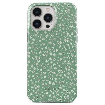 Husa Burga Dual Layer Lush Meadows compatibila cu iPhone 15 Pro