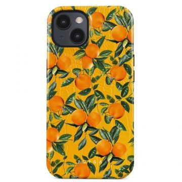 Husa Burga Dual Layer Orange Lemonade compatibila cu iPhone 15 Plus