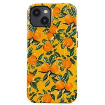 Husa Burga Dual Layer Orange Lemonade compatibila cu iPhone 15 Plus