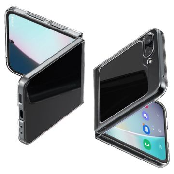 Husa de protectie telefon Air Skin compatibila cu Samsung Galaxy Z Flip5, Transparent - ES02226