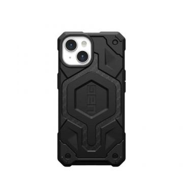 Husa de protectie UAG Monarch Pro pentru iPhone 15, Carbon Fiber