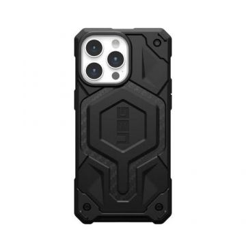 Husa de protectie UAG Monarch Pro pentru iPhone 15 Pro Max, Carbon Fiber