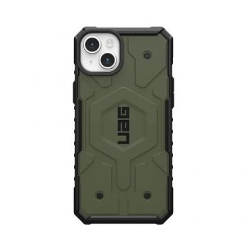 Husa de protectie UAG Pathfinder Magsafe pentru iPhone 15 Plus, Verde