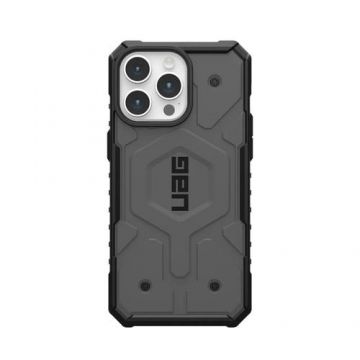 Husa de protectie UAG Pathfinder Magsafe pentru iPhone 15 Pro Max, Gri