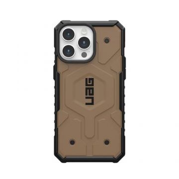 Husa de protectie UAG Pathfinder Magsafe pentru iPhone 15 Pro Max, Maro