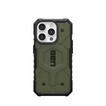 Husa de protectie UAG Pathfinder Magsafe pentru iPhone 15 Pro, Verde