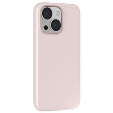 Husa Devia Silicon Nature Series compatibila cu iPhone 15, Roz