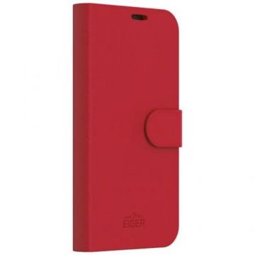 Husa Eiger North Folio Case compatibila cu iPhone 15 Pro Max, Rosu