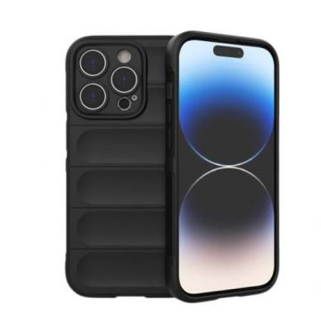 Husa Lemontti Magic Shield compatibila cu iPhone 14 Pro, Negru