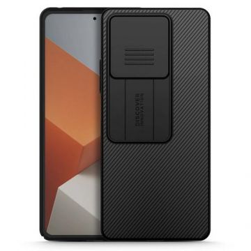 Husa pentru Xiaomi Redmi Note 13 5G, Nillkin, CamShield, Neagra