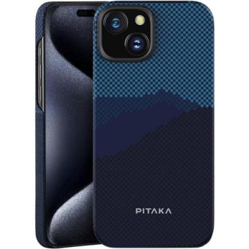 Husa Pitaka MagEZ 4 StarPeak Over the horizon 1500D, Aramida MagSafe compatibila cu iPhone 15