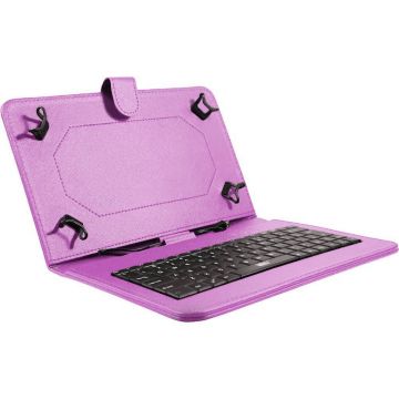 Husa tableta model X cu tastatura MRG L-428, MicroUSB, 9.7 inch, Mov C428