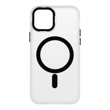 Husa telefon OBAL:ME pentru Apple iPhone 12/12 Pro, Misty Keeper, MagSafe, Negru