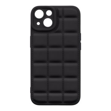 Husa telefon OBAL:ME pentru Apple iPhone 14, Block, Poliuretan, Negru
