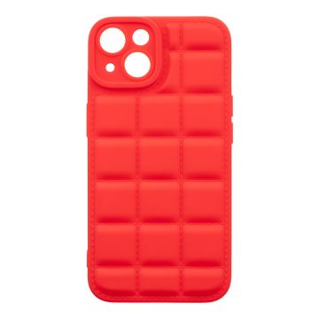 Husa telefon OBAL:ME pentru Apple iPhone 14, Block, Poliuretan, Rosu