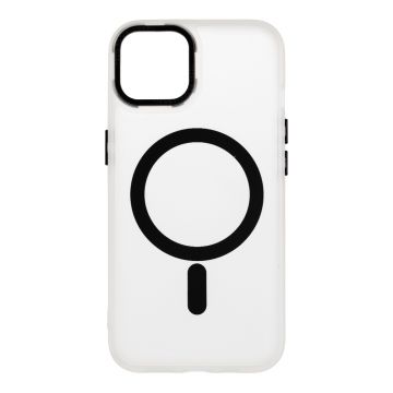 Husa telefon OBAL:ME pentru Apple iPhone 14, Misty Keeper, MagSafe, Negru