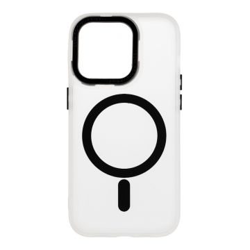 Husa telefon OBAL:ME pentru Apple iPhone 14 Pro, Misty Keeper, MagSafe, Negru