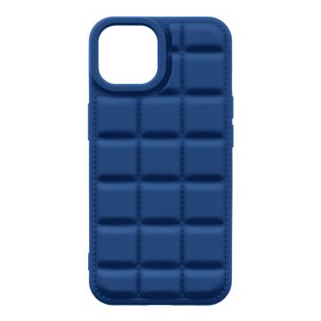 Husa telefon OBAL:ME pentru Apple iPhone 15, Block, Poliuretan, Albastru