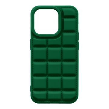 Husa telefon OBAL:ME pentru Apple iPhone 15 Pro, Block, Poliuretan, Verde