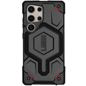 Husa UAG Monarch Pro pentru Samsung Galaxy S24 Ultra, kevlar, Negru