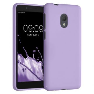 Husa pentru Alcatel 1C (2019), Silicon, Mov, 47558.108, Kwmobile