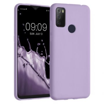 Husa pentru Alcatel 1S (2021), Silicon, Mov, 54466.108, Kwmobile